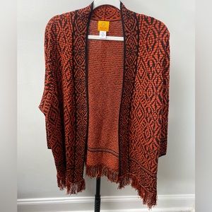 Ruby Rd. Fringe cardigan